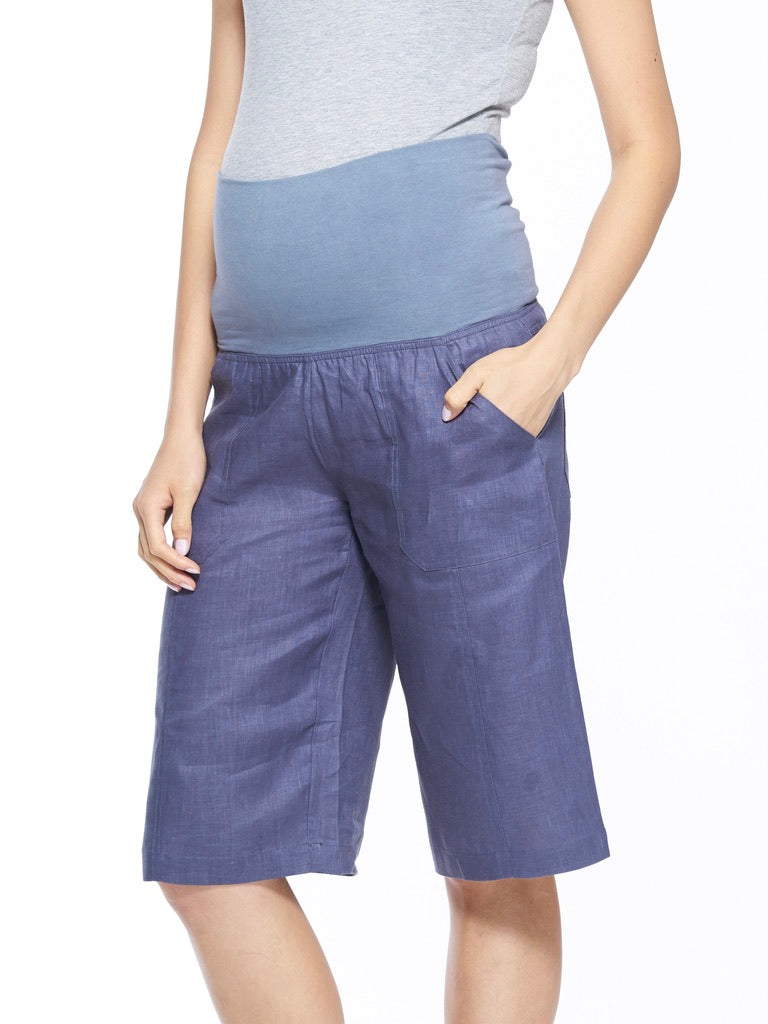 Harvana Linen Berms (Milky Way Bandee)